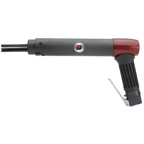 UT™ UT9914 Recoilless Pneumatic Needle Scaler, 1 in dia Bore, 3400 BPM, 1-1/8 in L Stroke, 3 CFM Air Flow, 90 psi