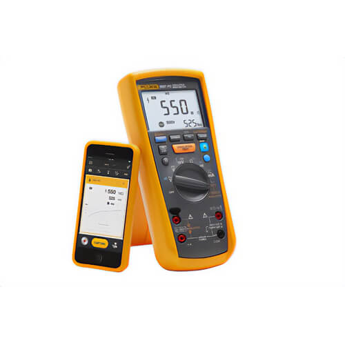 Fluke® Multimeter Insulation Tester, 600/1000V AC, 20%, -0% Accuracy
