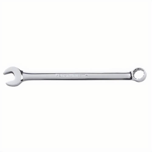Gearwrench® 81735 Long Length Open End Combination Wrench, 1-1/4 in Wrench, 12 Points, 15° Offset, 16 in OAL, Premium Alloy Steel