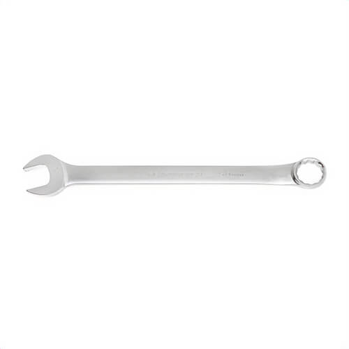 GearWrench® 81844 Combination Wrench, Long Pattern, Metric, Non-Ratcheting Wrench, 55 mm Wrench Opening, 12 Points, 27.795 in OAL