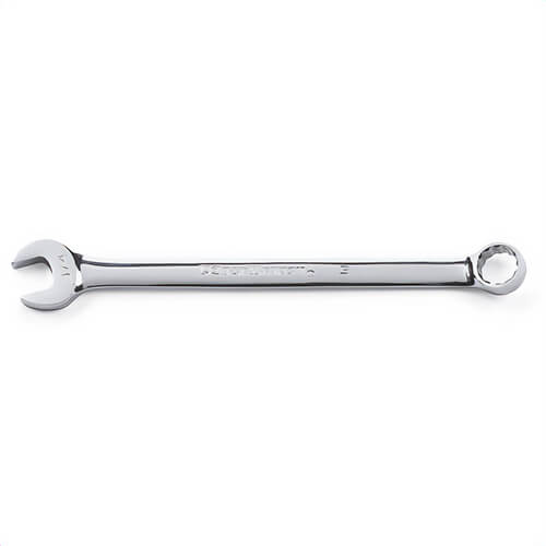 GearWrench® 81817 Combination Wrench, Long Pattern, Imperial, Non-Ratcheting Wrench Type, 1-7/16 in Wrench Opening, 12 Points