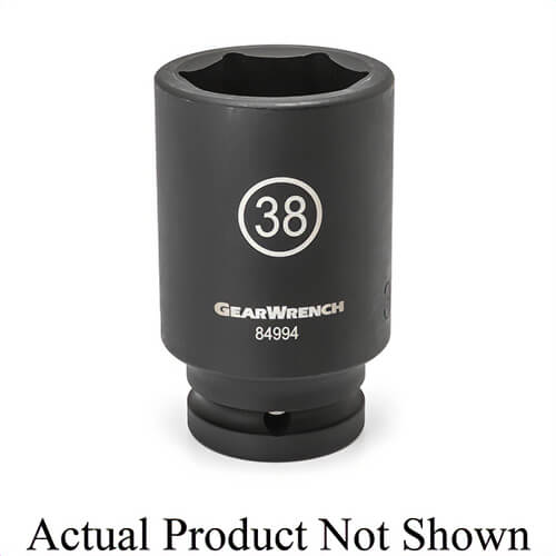 Gearwrench® 84988 Socket, 3/4 in Hex Drive, 27 mm Deep Socket, 6 Points