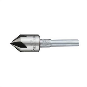 General® 195-3/4 Rose Pattern Countersink, 3/4 in dia Body, 1/4 in dia Shank, 5 Flutes, HSS