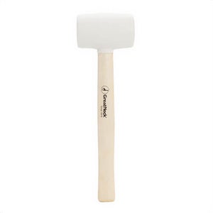 GreatNeck® RMW16 Mallet, 16 oz Rubber Head, Hardwood Handle, Chemical Resistant