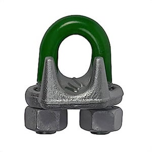 Green Pin® CLGRP56 G-6240 Wire Rope Clip, EN 13411-5 B, DF, 2-1/4 in