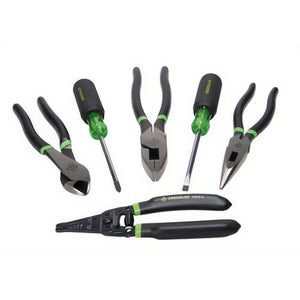 Greenlee® 0159-36 Apprentice Tool Set, 6 pc, ANSI/ASME Specified Specifications Met, Chrome Vanadium Steel