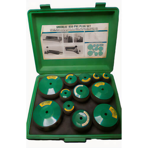 Greenlee® 30978G PVC Plug, 3 in, 50309781, For use with PVC Heating Blankets