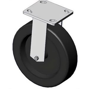 Greenlee® 51488 Rigid Caster, for Use With 910 Wire Dispenser, 8 x 2 in, 500 lb Capacity