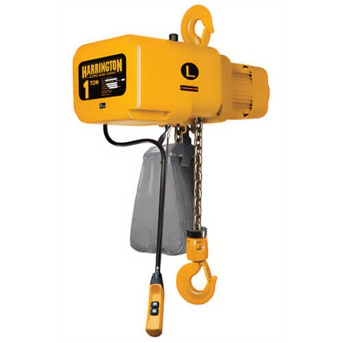Harrington® NER020S-10 Standard Lift Hoist, 10 ft Lift, 2 ton