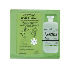 Sperian® by Honeywell 32-000461-0000 Eyesaline® Durable Single Eyewash Station, 12-1/4 in H x 14 in W x 4 in D, Wall Mount