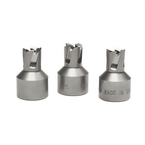 Hougen® 11104C RotaCut™ 11000 Imperial Hole Cutter with 3/8-24 Threaded Hole, 5/16 in dia Cutter, 1/4 in D Cutting, M2 HSS