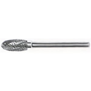 HTC® SE-3 Double Cut 3/8 x 3/4 Oval Shape Solid Carbide Burr