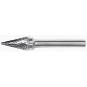 HTC® SM-4 Double Cut 3/8 x 5/8 Solid Carbide Burr