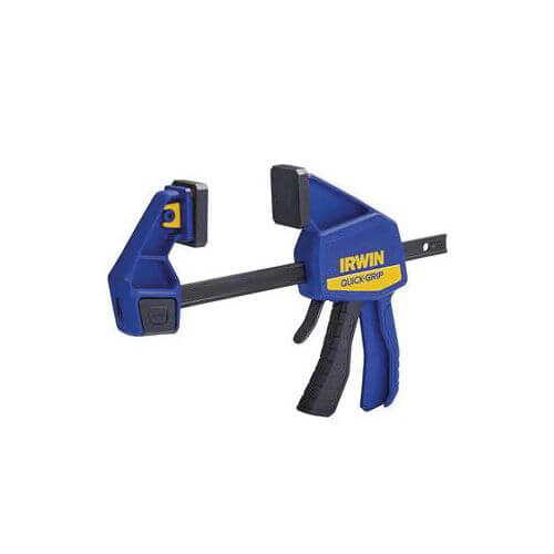 Irwin® Quick-Grip® 1964718 1-Handed Medium Duty Next Generation Bar Clamp, 12 in Clamping, 3-3/16 in D Throat, Steel Bar