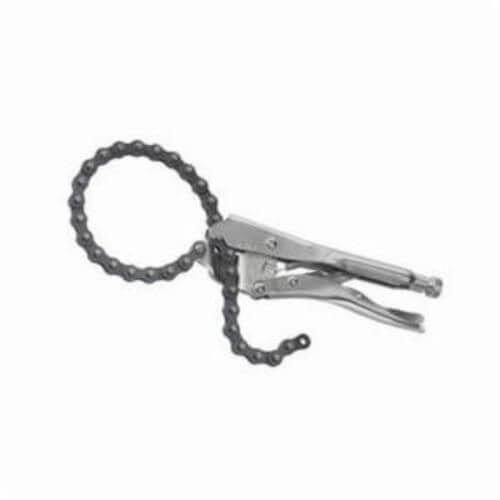 Irwin® Vise-Grip® Original™ 27ZR 20R® Regular Locking Chain Clamp, Nickel Plated, 18 in Jaw Opening, 9 in L Jaw, Alloy Steel