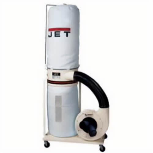 JET® 708657K Canister Vortex Cone Dust Collector, 115/230 VAC, 1-1/2 hp, 1100 CFM, 30 micron, 70 to 80 dB