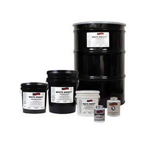 Jet Lube® 16402 White Knight™ Food Grade Anti-Seize Compound, 0.5 lb Brush-In Cap Bottle, Semi-Fluid Gel Form, White, 1.17