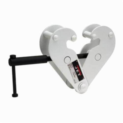 JET® 202750 HD Series Heavy Duty Steel Beam Clamp, 5 ton Load Capacity, 3-1/7 in to 12-3/5 in Jaw Opening