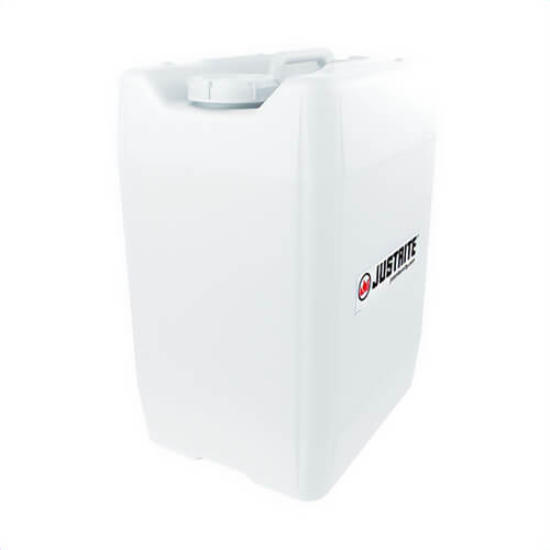 Justrite® 12951 Rectangular Carboy, 20 L, 70 mm Closure, 15-1/2 in H x 9 in W, High Density Polyethylene Body