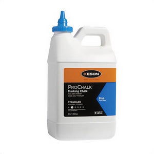 Keson® 105B ProChalk® Standard Marking Chalk, Blue, 5 lb