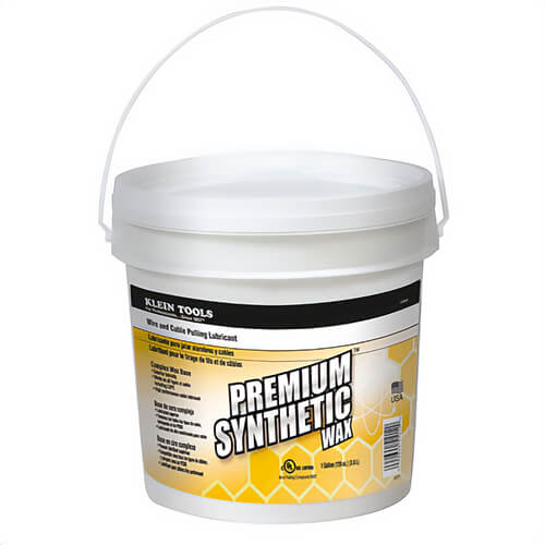 Klein® 51012 High Performance Premium Synthetic Wax, 1 gal Bucket, Gel Form, Light Yellow, 1