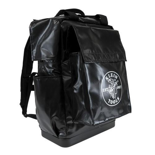 Klein® 5185BLK Tool Bag Backpack, 18 in, Black