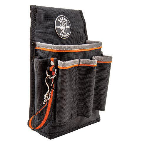 Klein® Tradesman Pro™ 5241 Heavy Duty Tool Pouch, 1680D Ballistic Weave