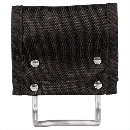 Klein® PowerLine™ 5706 Holder, Tunnel, 1 pocket, Nylon, Black, 4-1/8 in L x 2-1/4 in W x 3-3/4 in H, Up to 2.25 in Belt Width