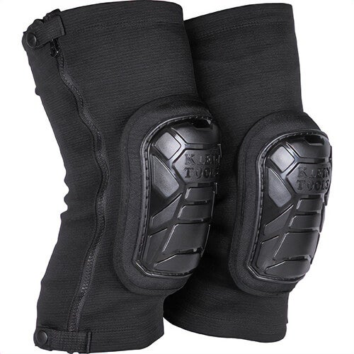 Klein® 60850 Tough-Flex Knee Pad Sleeve, Black, XL/XXL