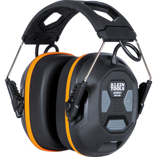 Klein® AESEM1 Bluetooth® Earmuffs with Charger Cable