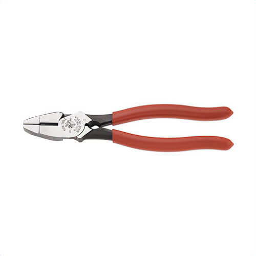Klein® HD213-9NETH Heavy Duty New England Nose Lineman's Plier, 1-19/32 in L x 1-1/4 in W x 5/8 in Thick Tool Steel Jaw