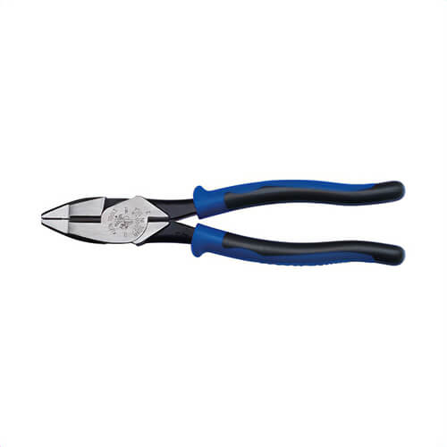 Klein® J20008 Journeyman™ Heavy Duty New England Tapered Nose Lineman's Plier, 1-7/16 in L x 1-7/64 in W x 5/8 in Thick Steel Jaw