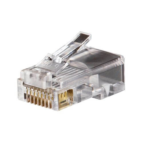 Klein® VDV826-602 8-Position Modular Data Plug, Solid/Stranded Conductor