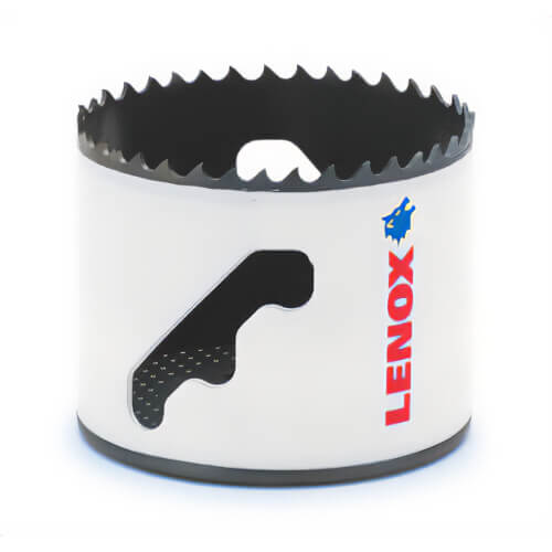 Lenox® Speed Slot® 3004040L Hole Saw with T2 Technology, 2-1/2 in dia, 1-7/8 in D Cutting, Bi-Metal Cutting Edge, 5/8 in Arbor