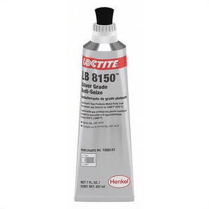 Loctite® 1999141 8150™ General Purpose Heavy Duty Anti-Seize Lubricant, 7 oz Tube, Paste Form, Silver, 1.25