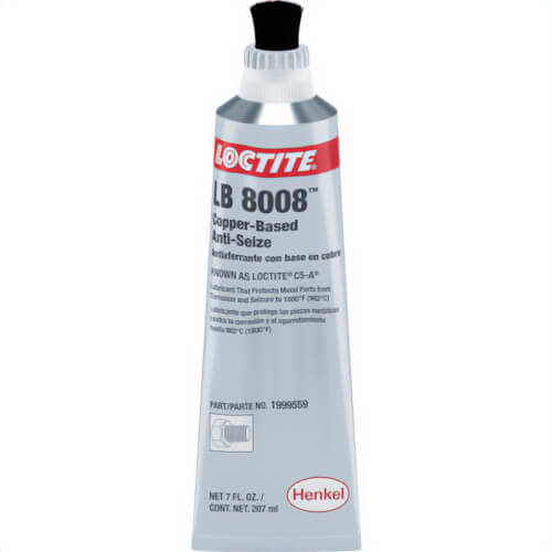Loctite® 1999559 Anti-Seizing Lubricant, Brush Top Tube, Material Compatibility, Aluminum, Steel, Soft Metal