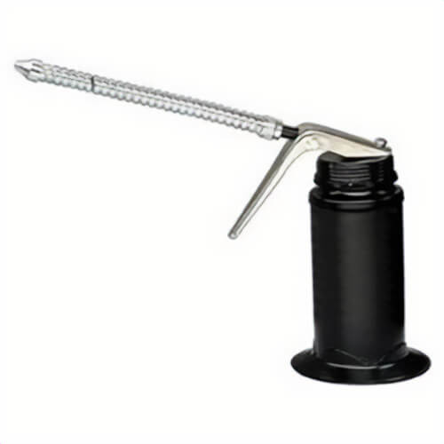 Plews & Edelmann® LubriMatic® 50-516 Base Holder Pistol Oiler, 6 oz, 5-1/4 in H x 2-7/8 in W, 6 in Spout