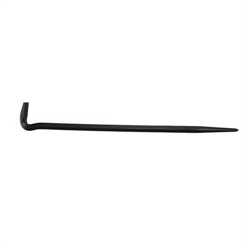 Mayhew™ 40101 Hex Body Rolling Head Pry Bar, 16 in OAL, Steel