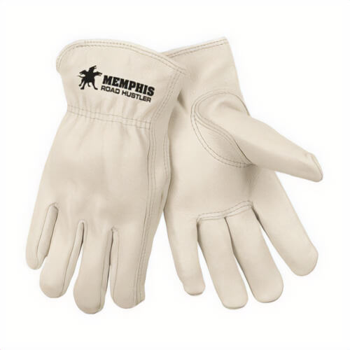 MCR Safety 3200S Road Hustler 3200 Premium Grade General Purpose Gloves, Drivers, Gunn Cut/Keystone Thumb/Standard Finger Style