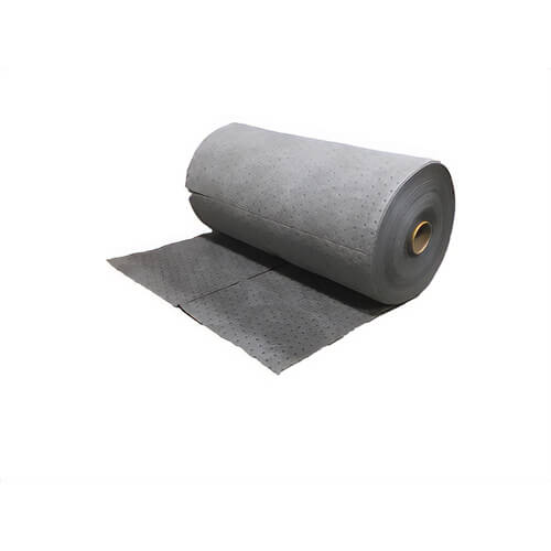 Meltblown GDML150S 1-Ply Dimpled Medium Weight Straight Absorbent Roll, 150 in L x 15 in W, 41.26 gal/bale Absorption