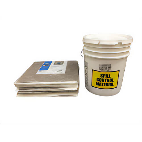Meltblown SPL046 Spilltration® Original SmooshKit™, 5 gal Bag, Space Savings, Clear, Includes: Towels, Gloves and Disposal Bag
