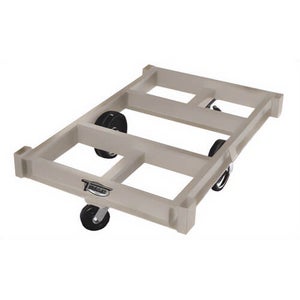 Merrick Machine M990028 Standard Duty Material Cart, 5 in Structure Steel Channel Frame, 2,000 lb Capacity