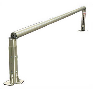 Merrick Machine M990244 Truss Roller, Powder-Coated Finish, 1/4 in Steel, 12 in x 16 in Flush Top Auto Dolly