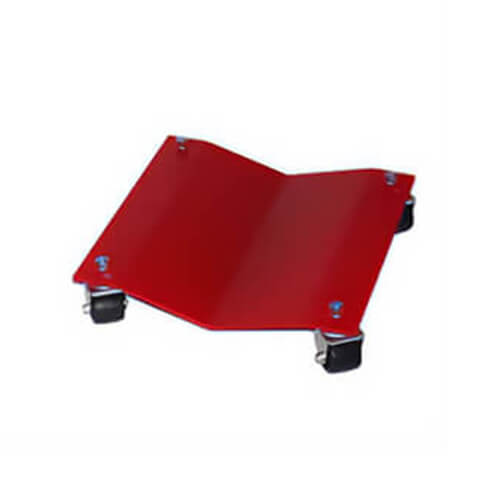 Merrick Machine M998027-I Auto Individual V-Grooved Dolly, 3 in Wheel, Polyurethane, 16 in x 16 in, 1,500 lb Capacity