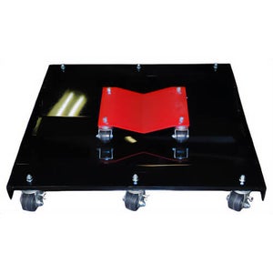 Merrick Machine M998062 Monster V-Groove Dolly with 6 Casters, Enclosed Sides, 38 in x 38 in, 3,900 lb Capacity