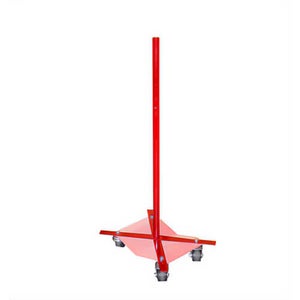 Merrick Machine M998073 Spool Stacker Dolly Attachment, Fits 12 in Industrial Dolly, Up to 48 in Stack, Red Painted Finish