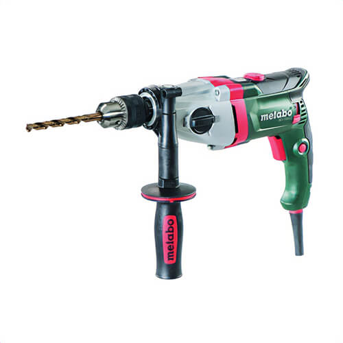 Metabo® 600574420 Electric Drill, 0.059 to 0.512 in Chuck, 0 to 1100/0 to 3100 rpm No Load, 1100/3100 rpm Rated Speed, Tool Only