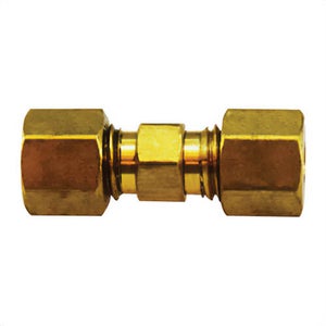MMM 38761 Double Split Sleeve Union, 5/32 in, Split Sleeve, Brass