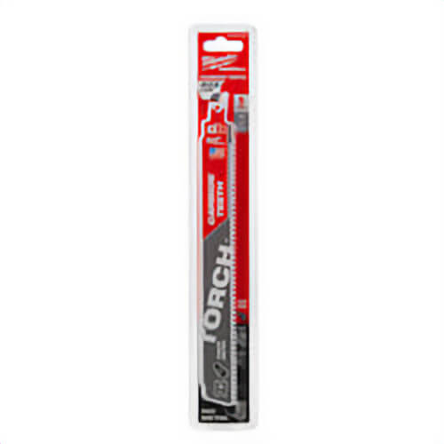 Milwaukee® Sawzall® Torch™ 48-00-5502 Reciprocating Saw Blade, 9 in L x 0.05 in W, 7 TPI, Carbide Body