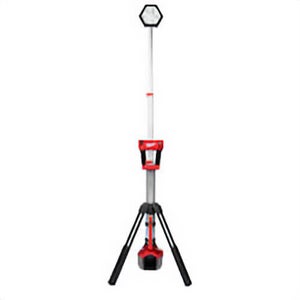 Milwaukee® M18™ 2131-20 Dual Power Cordless Tower Light, 7-1/2 in L x 8 in W x 40-1/2 in H, 18 VDC, LED Lamp